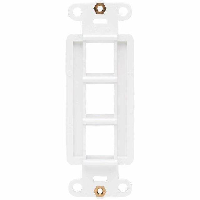 Eaton Tripp Lite Series Center Plate Insert, Decora Style - Vertical, 3 Ports, TAA