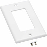 Eaton Tripp Lite Series Single-Gang Faceplate, Decora Style - Vertical, White, TAA