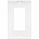 Eaton Tripp Lite Series Single-Gang Faceplate, Decora Style - Vertical, White, TAA