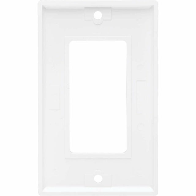 Eaton Tripp Lite Series Single-Gang Faceplate, Decora Style - Vertical, White, TAA