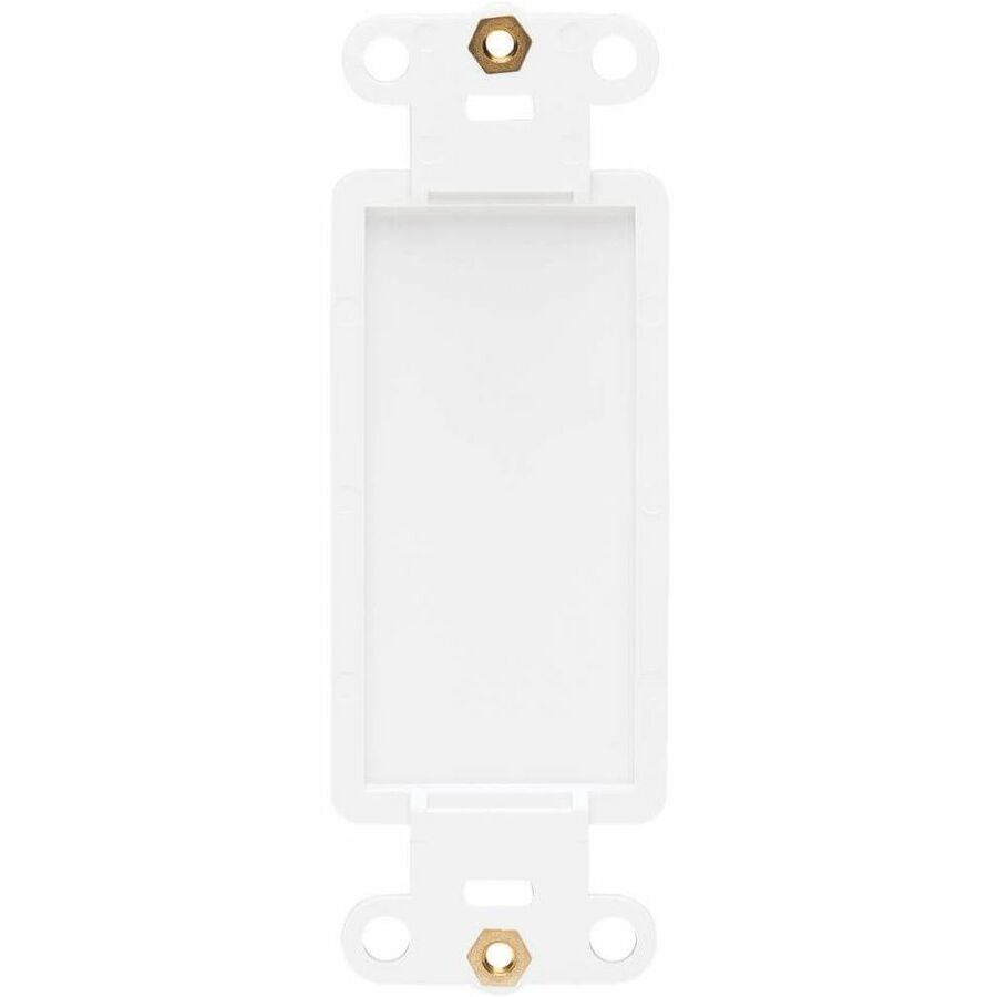 Eaton Tripp Lite Series Center Plate Insert, Decora Style - Vertical, Blank, TAA