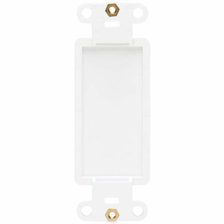 Eaton Tripp Lite Series Center Plate Insert, Decora Style - Vertical, Blank, TAA