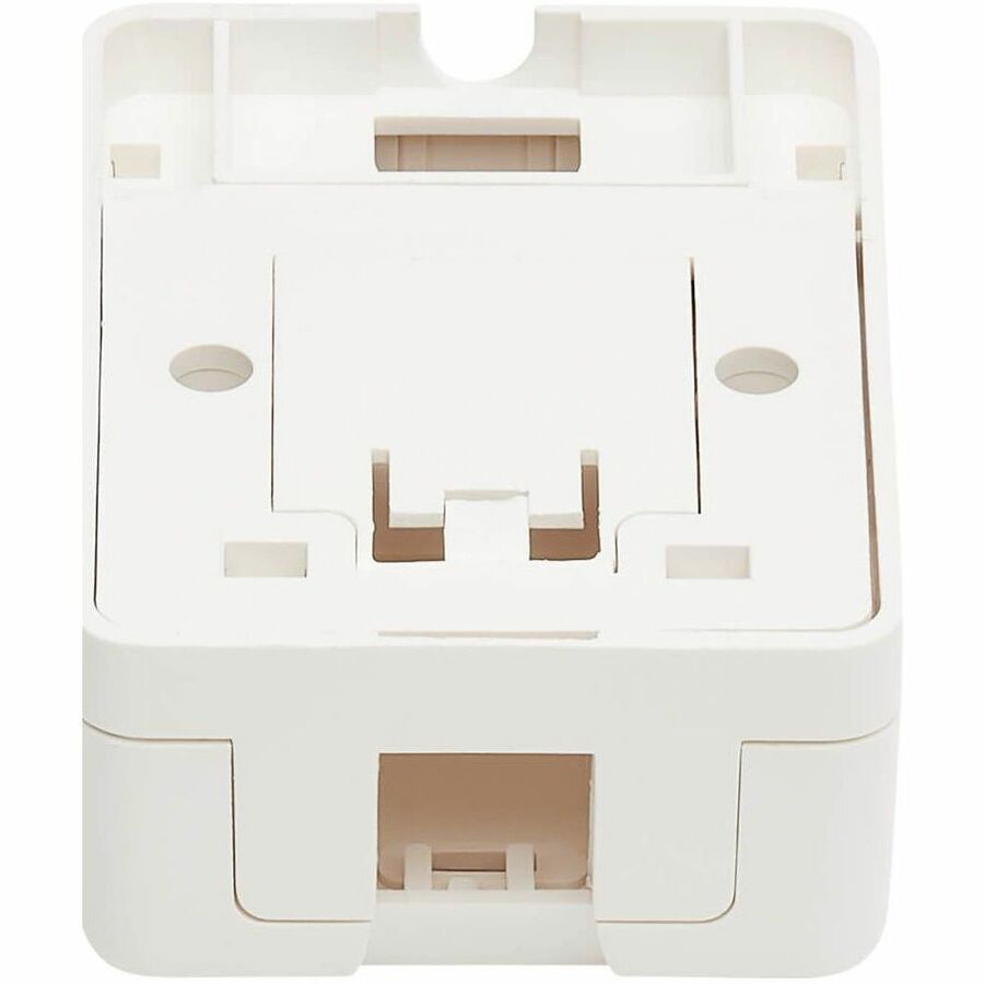 Eaton Tripp Lite Series Surface-Mount Box for Keystone Jack - 1 Port, White, TAA