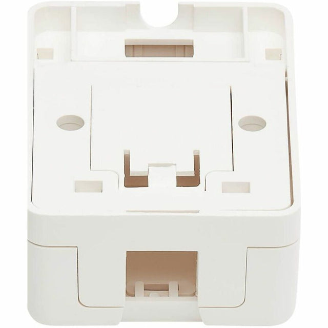Eaton Tripp Lite Series Surface-Mount Box for Keystone Jack - 1 Port, White, TAA