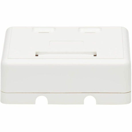 Eaton Tripp Lite Series Surface-Mount Box for Keystone Jacks - 2 Ports, White, TAA