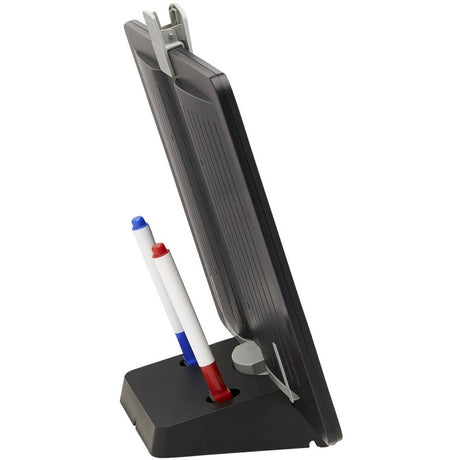 Eaton Tripp Lite Series Magnetic Dry-Erase Whiteboard with Stand - VESA Mount, 3 Markers (Red/Blue/Black), Black Frame