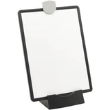 Eaton Tripp Lite Series Magnetic Dry-Erase Whiteboard with Stand - VESA Mount, 3 Markers (Red/Blue/Black), Black Frame