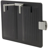 Eaton Tripp Lite Series Magnetic Dry-Erase Whiteboard with Stand - VESA Mount, 3 Markers (Red/Blue/Black), Black Frame