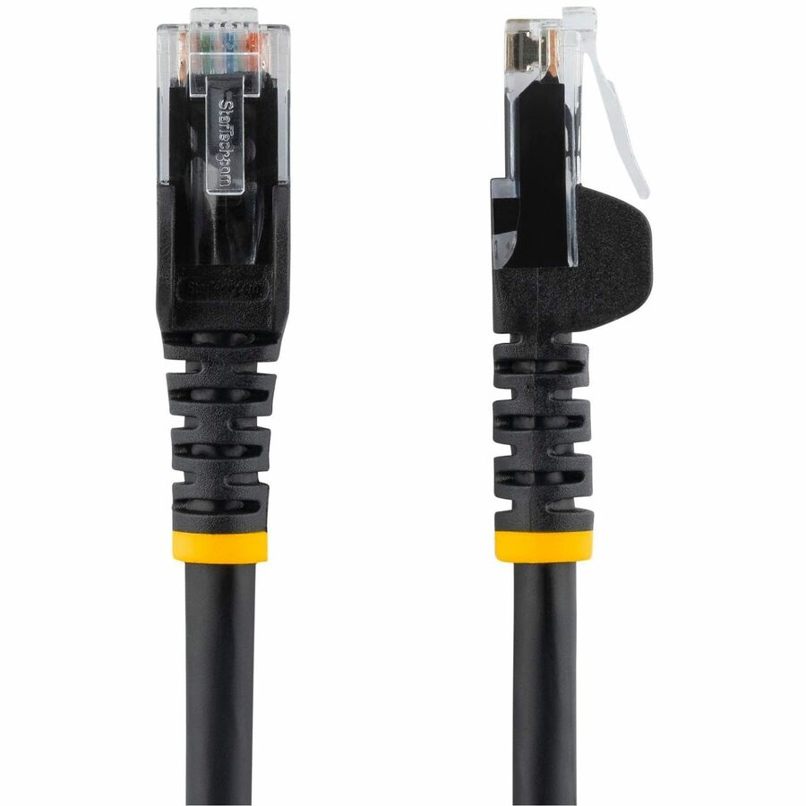 StarTech.com 6 ft. CAT6 Ethernet Cable - 10 Pack - ETL Verified - Black CAT6 Patch Cord - Snagless RJ45 Connectors - 24 AWG - UTP