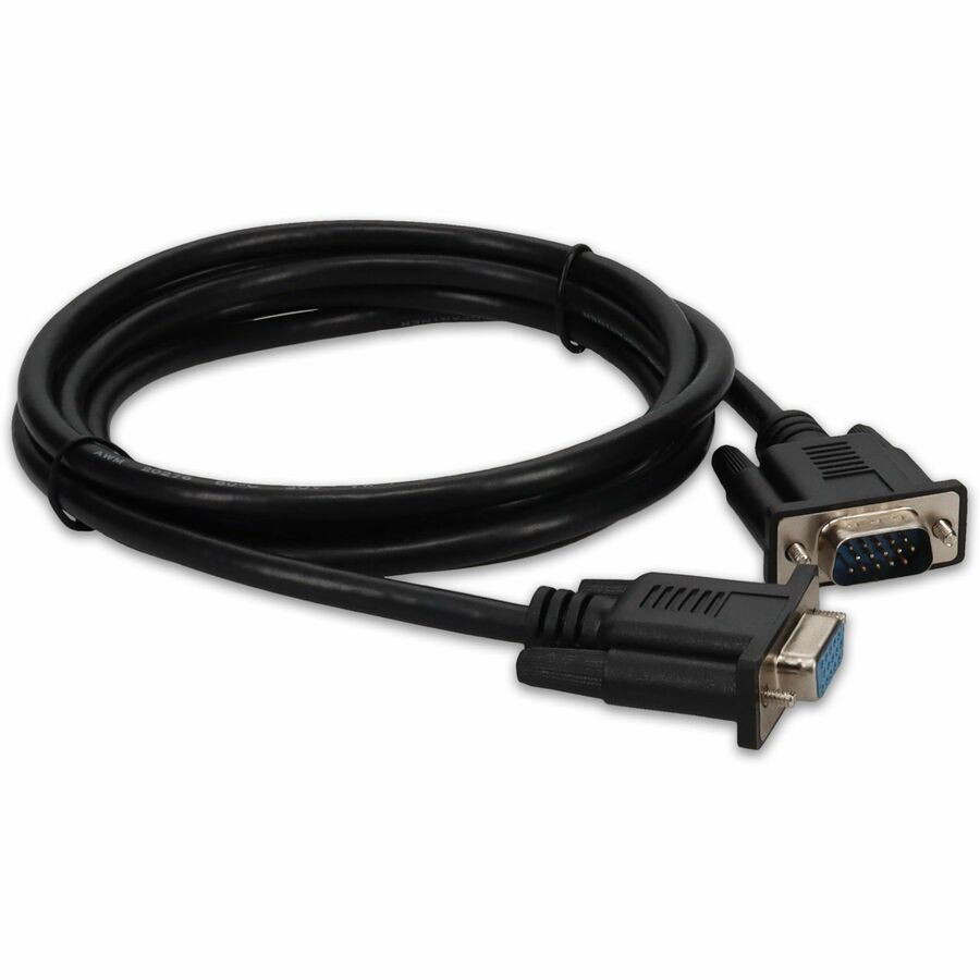 AddOn 6ft VGA Male to VGA Male Black Cable For Resolution Up to 1920x1200 (WUXGA)