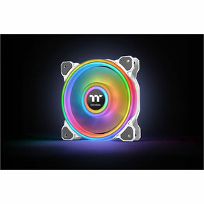 Thermaltake Riing Quad 14 RGB Radiator Fan TT Premium Edition 3 Pack - White - 3 Pack