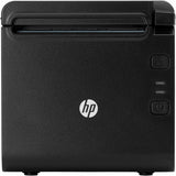 HP Desktop Direct Thermal Printer - Monochrome - Receipt Print - USB - Serial - With Cutter - Black