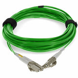 AddOn 6m LC (Male) to LC (Male) Green OM4 Duplex Fiber OFNR (Riser-Rated) Patch Cable