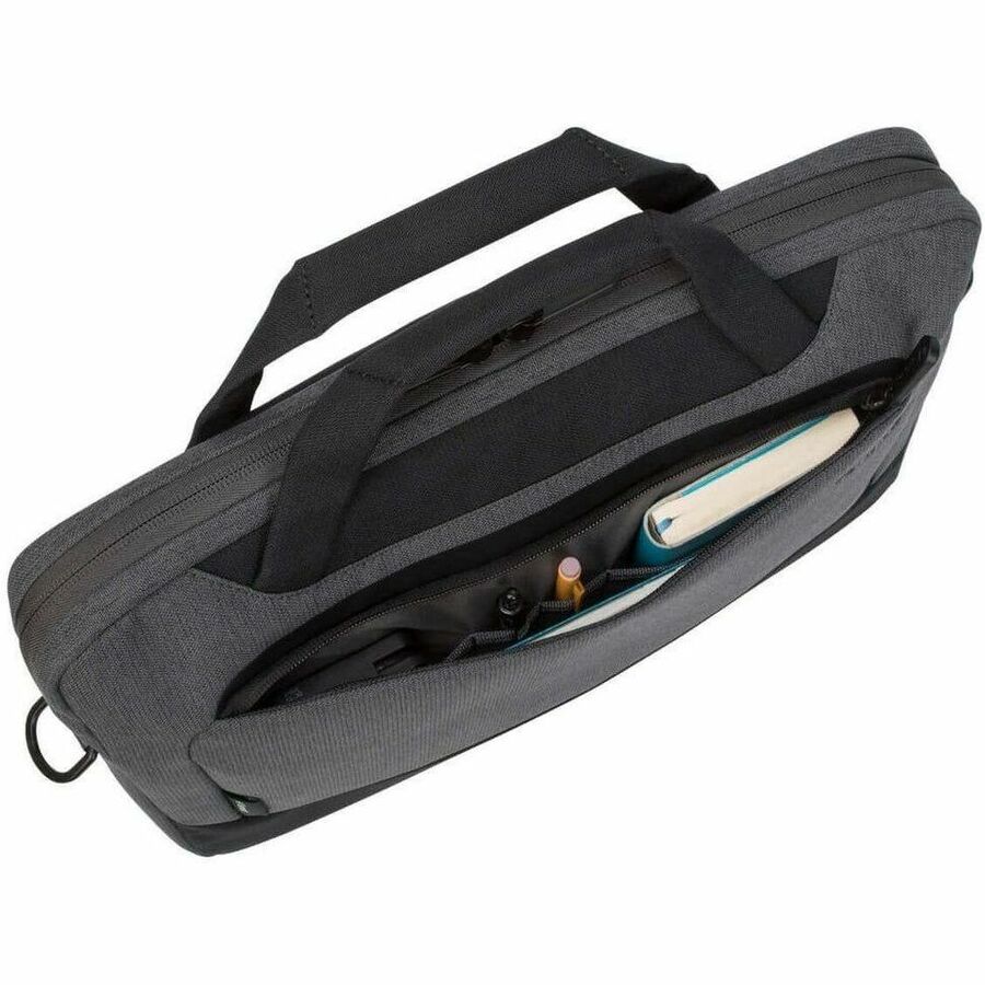 Targus Cypress TBS92602GL Carrying Case (Briefcase) for 14" Notebook - Gray