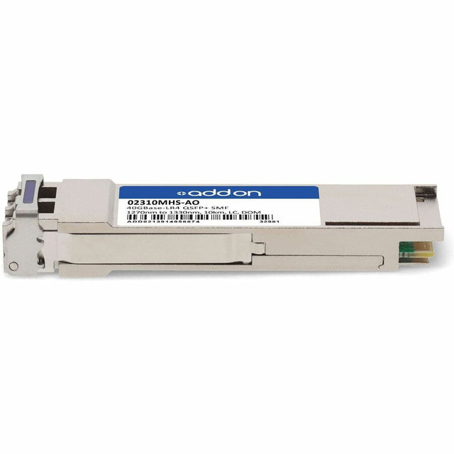AddOn Huawei 02310MHS Compatible TAA Compliant 40GBase-LR4 QSFP+ Transceiver (SMF, 1270nm to 1330nm, 10km, LC, DOM, Campus/Data Center Switches)