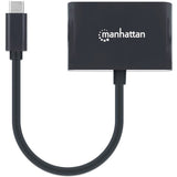 Manhattan USB-C to Gigabit Network Adapter With Power Delivery Port