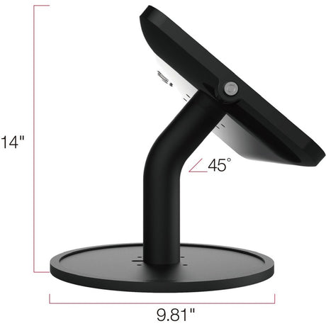 The Joy Factory Elevate II Countertop Kiosk for Galaxy Tab A 10.1 (2019) (Black)