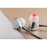 Moshi Vortex 2 In-Ear Headphones - Light Steel