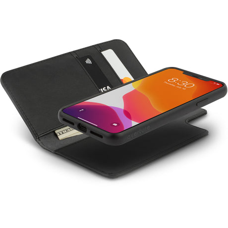 Moshi Overture Carrying Case (Flip) Apple iPhone 11 Pro Max Smartphone - Jet Black