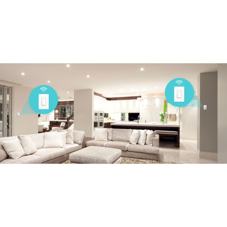 SMART WI-FI 3-WAY LIGHT SWITCH