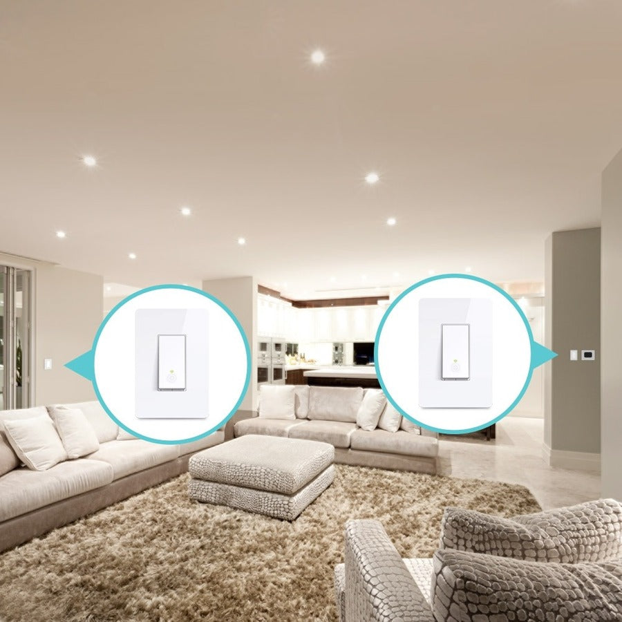 SMART WI-FI 3-WAY LIGHT SWITCH