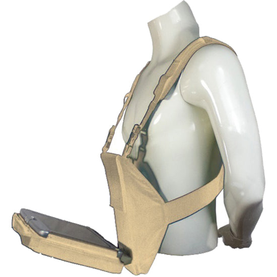 Swift Platform Body Harness for Laptop and Tablets, 34 to 44 Inch Waist, Sand