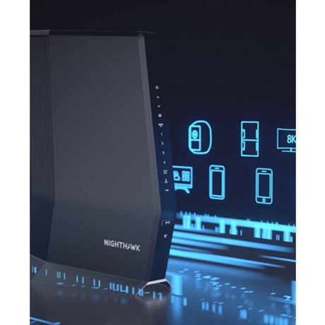 Netgear Nighthawk CAX80 Wi-Fi 6 IEEE 802.11ax Ethernet, Cable Wireless Router