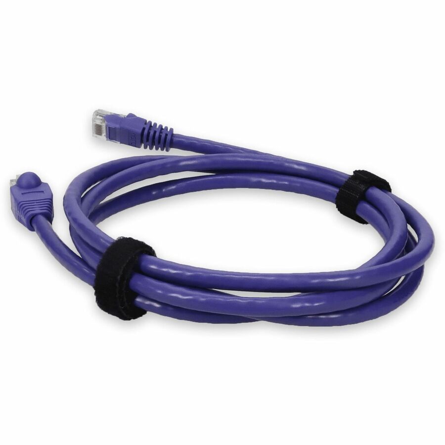 AddOn 5ft RJ-45 (Male) to RJ-45 (Male) Purple Microboot, Snagless Cat6 Crossover UTP PVC Copper Patch Cable