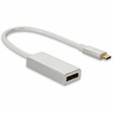AddOn USB-C Male to DisplayPort 1.2 Female Adapter with Aluminum Housing