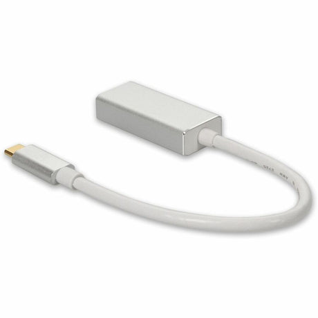 AddOn USB-C Male to DisplayPort 1.2 Female Adapter with Aluminum Housing