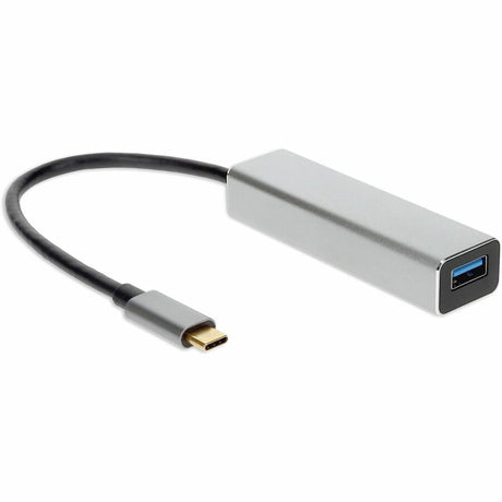 AddOn 8in USB-C Male to 4xUSB 3.0 (A) Female Hub with Aluminum Housing