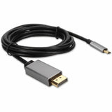 AddOn 6ft USB-C Male to DisplayPort Male Adapter Cable with Aluminum Housing