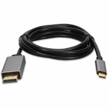 AddOn 6ft USB-C Male to DisplayPort Male Adapter Cable with Aluminum Housing