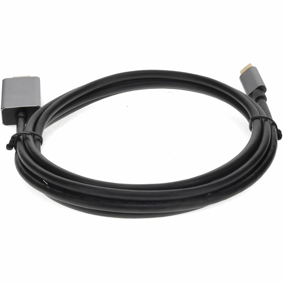 AddOn USB-C Male to HDMI (4K) Male Adapter with Aluminum Housing