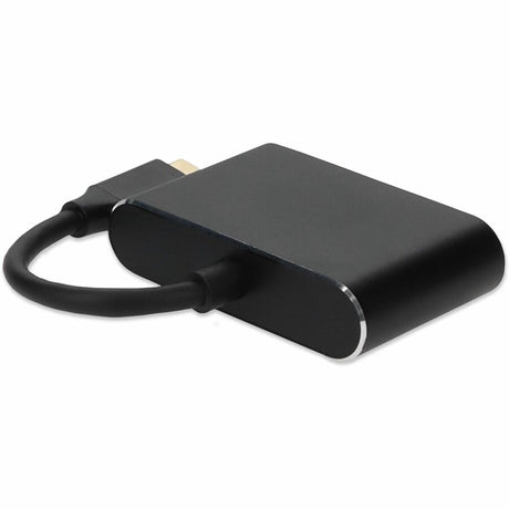 AddOn 8in USB-C Male to HDMI (4K), VGA Female Hub with Aluminum Housing