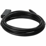 AddOn 6ft USB-C Male to HDMI (4K) Male Black Cable