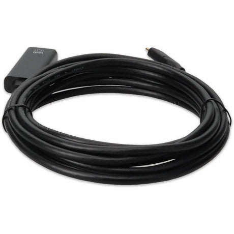 AddOn 6ft USB-C Male to HDMI (4K) Male Black Cable