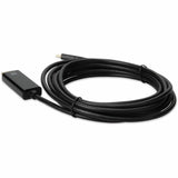 AddOn 6ft USB-C Male to HDMI (4K) Male Black Cable