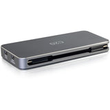 C2G Dual Monitor Docking Station - USB C to 4K HDMI, DIsplayPort & VGA