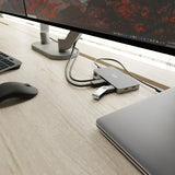 C2G Dual Monitor Docking Station - USB C to 4K HDMI, DIsplayPort & VGA