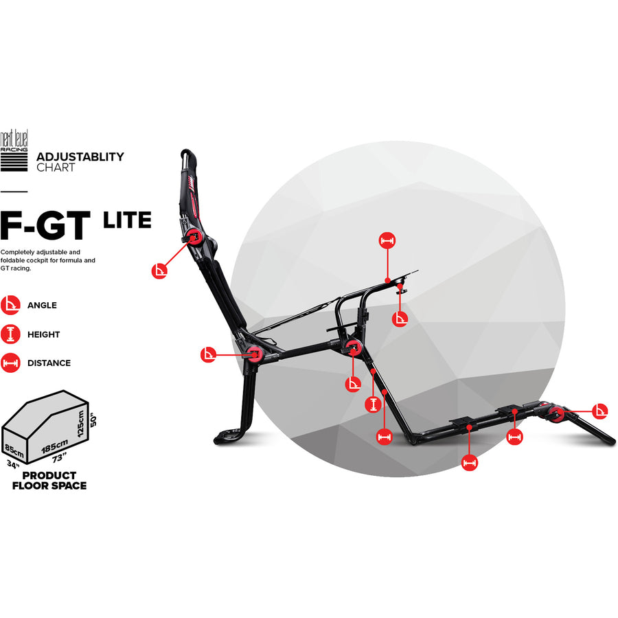 Next Level Racing F-GT LITE Simulator Cockpit