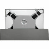 CHARCOAL SAFE FIT UNIV 9-11IN