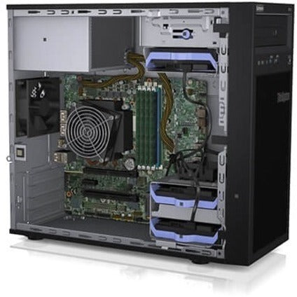 Lenovo ThinkSystem ST50 7Y48A02ENA 4U Tower Server - 1 Xeon E-2246G 3.60 GHz - 8 GB RAM - Serial ATA/600 Controller
