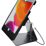 CTA Digital Desktop Anti-Theft Stand for iPad Air 3 (2019), iPad Pro 10.5 and 10.2-inch iPad (7th/ 8th/ 9th Gen) Black