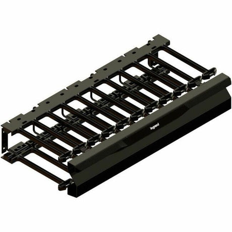 Ortronics Mighty Mo 20 Horizontal Cable Management Panel, 2RU - Black