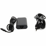 Addon Dell&reg; 492-BBUU Compatible 45W 19.5V at 2.25A Black USB-C Laptop Power Adapter and Cable