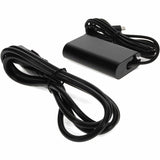 Addon Dell&reg; 492-BBUU Compatible 45W 19.5V at 2.25A Black USB-C Laptop Power Adapter and Cable