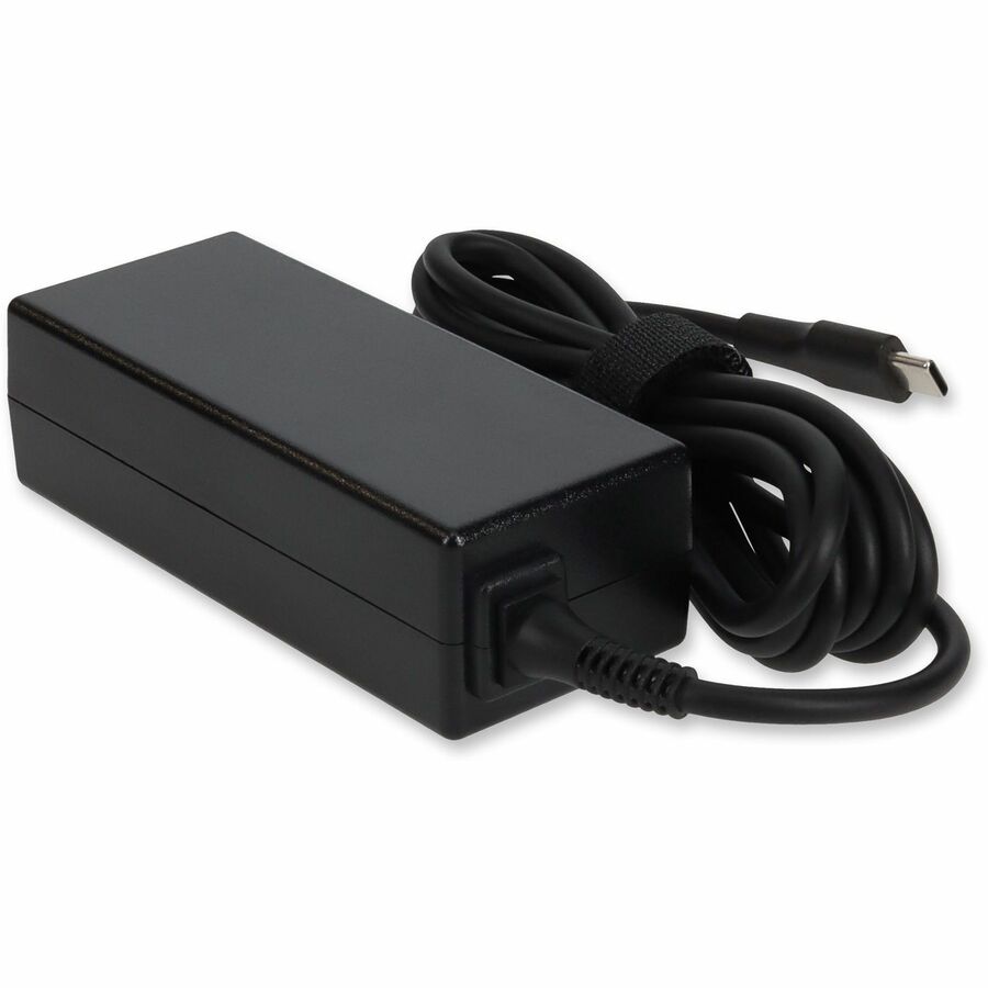 Addon ASUS&reg; 90XB03UN-MPW020 Compatible 45W 19.5V at 2.25A Black USB-C Laptop Power Adapter and Cable