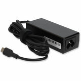 Addon ASUS&reg; 90XB03UN-MPW020 Compatible 45W 19.5V at 2.25A Black USB-C Laptop Power Adapter and Cable
