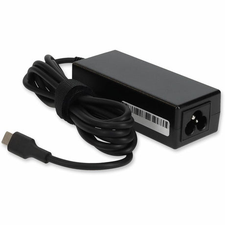 Addon ASUS&reg; 90XB03UN-MPW020 Compatible 45W 19.5V at 2.25A Black USB-C Laptop Power Adapter and Cable